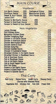 Flintstone menu 3