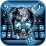 Neon Skull Keyboard Theme icon