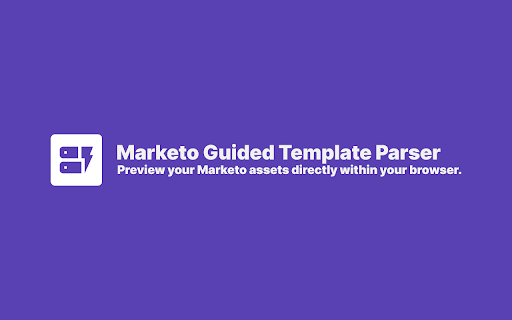 Marketo Guided Template Parser