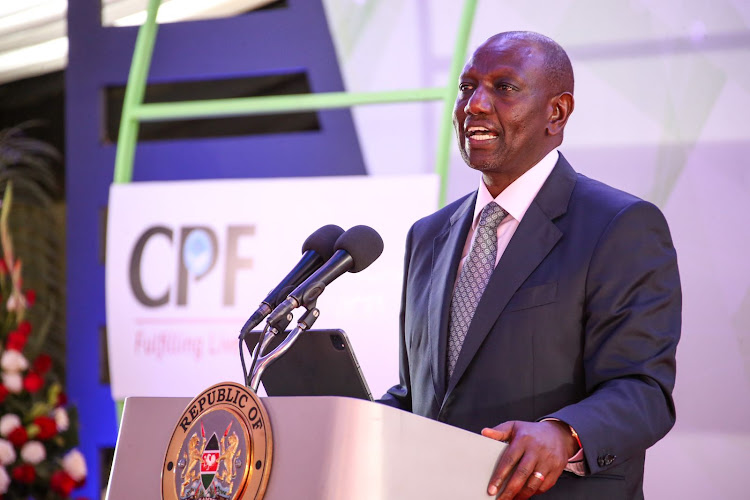 President William Ruto y presided over Laptrust Imara I-reit listing on the Nairobi Securities Exchange on March 22, 2023