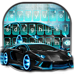 Cover Image of Download Sports Racing Car Keyboard Theme 1.0 APK