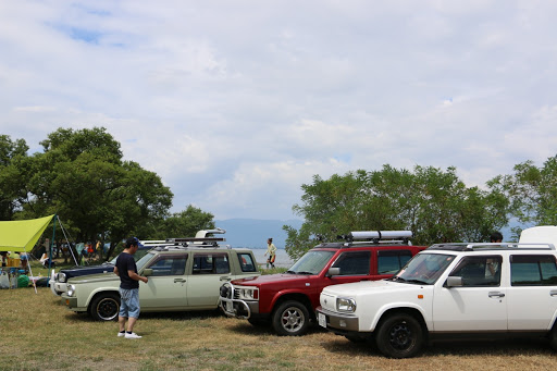 ラシーン Rhnb14のオフ会 琵琶湖 キャンプ場 ゆるキャン メタセコイヤ並木道に関するカスタム メンテナンスの投稿画像 車のカスタム情報はcartune