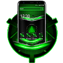 Descargar Green Black Neon Theme Instalar Más reciente APK descargador