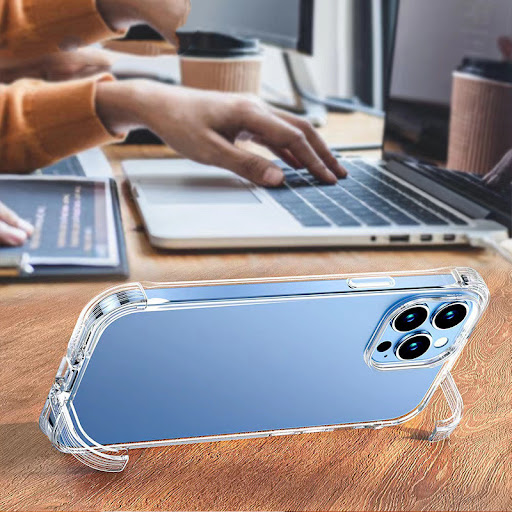 Title 2, Invisible Bracket Mobile Phone Case Transparent...