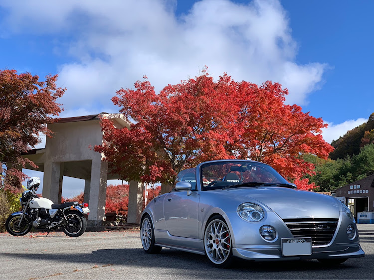 コペンのドライブ・コペン・オープンカー・紅葉に関するカスタム事例の投稿画像1枚目