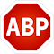 Imagen del logotipo del elemento para Adblock Plus - bloqueador de anuncios gratis