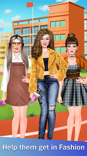 School Girl Fashion Games