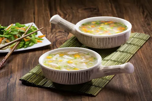 Sweet Corn Chicken Soup