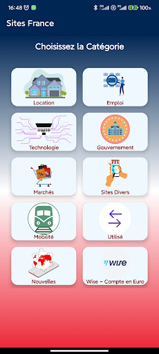 Screenshot Sites França