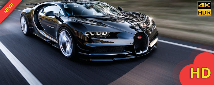 Bugatti Super Car Wallpaper HD New Tab Theme marquee promo image