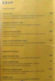 Gossip Fusion Bistro menu 3