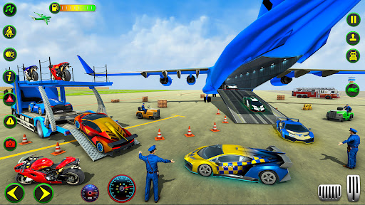 Screenshot Police Plane Transporter Game