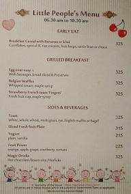 Choupal Restaurant menu 1