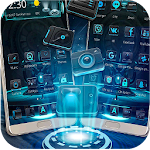 Cover Image of Download Galaxy Alien Tech Launcher Theme 1.1.7 APK