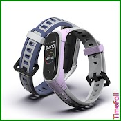 Dây Đeo Silicon Pulseira Thể Thao Mi Band 4, Mi Band 3 Chính Hãng Mijobs, Dây Đeo Thay Thế Miband 4, Miband 3 Pulseira