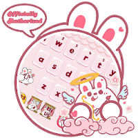 Cute Rabbit Da Ji Tu Keyboard