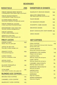 Uptown Escape Cafe & Cocktail Bar menu 1