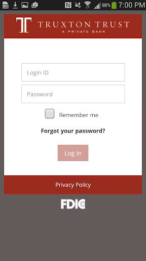 Truxton Trust Mobile Banking
