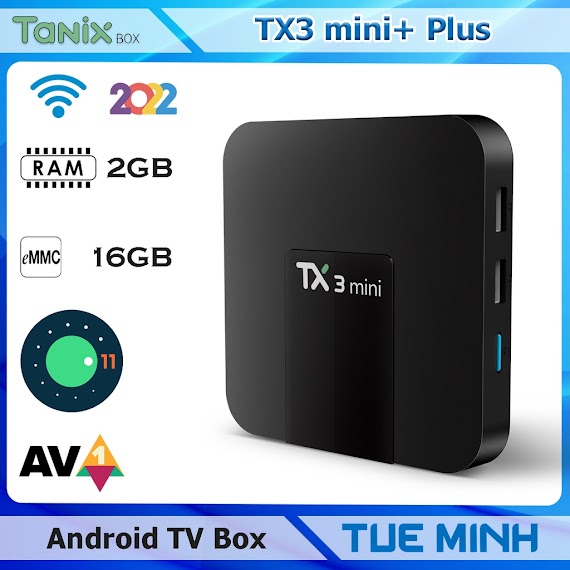 Android Tv Box Tx3 Mini+ Plus 2022 - Ram 2Gb, Amlogic S905W2, Android 11