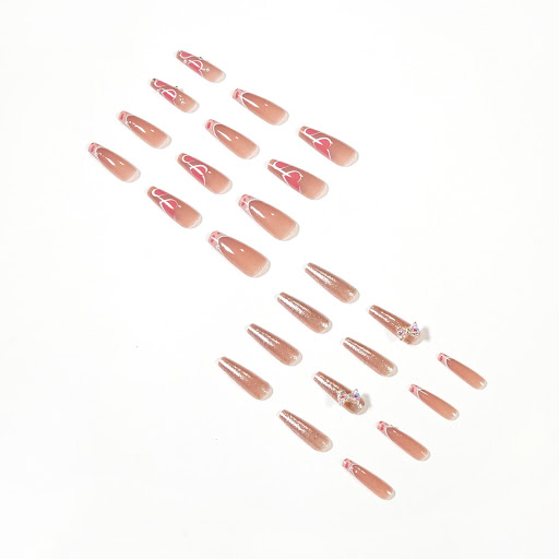 Title 5, Fashion Wear Verwijderbare Nagel Beauty Patches...