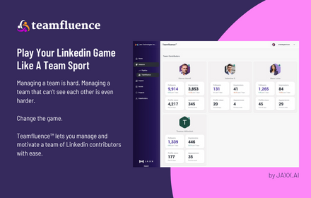 Teamfluence for LinkedIn small promo image