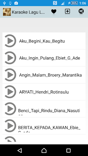 Karaoke Lagu Lawas Nostalgia