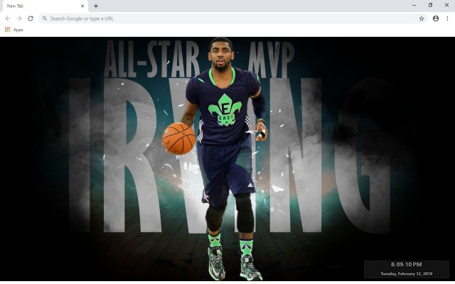 Kyrie Irving NBA New Tab