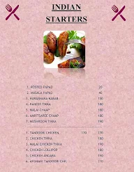Amritsaree Jaika menu 2