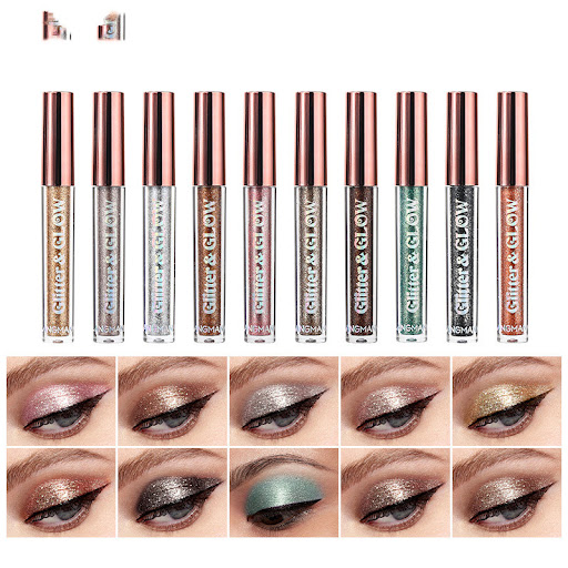 Title 11, Diamond Shine Liquid Eyeshadow 10 Sets Dazzling...