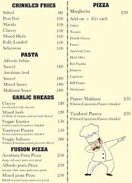 The Maggi Club menu 3