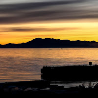 Primo tramonto a Ny Alesund di 