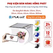 Khung, Phông, Background, Box, Hộp Chụp Hình Ảnh Sản Phẩm Puluz, 20, 30, 40, 60, 80Cm, Đèn Led Siêu Sáng, Phông Đa Dạng