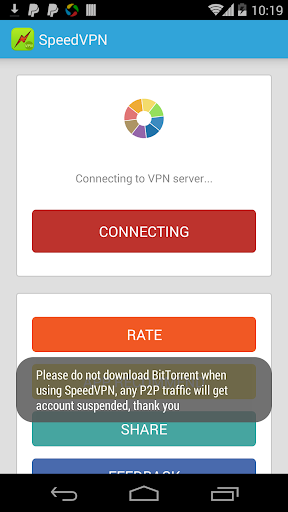 Screenshot SpeedVPN Secure VPN Proxy