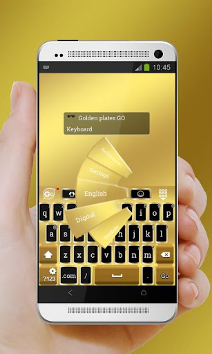 免費下載個人化APP|황금 판 GO Keyboard app開箱文|APP開箱王