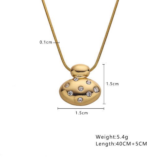 Title 2, Stainless Steel Irregular Clavicle Chain Heart ...