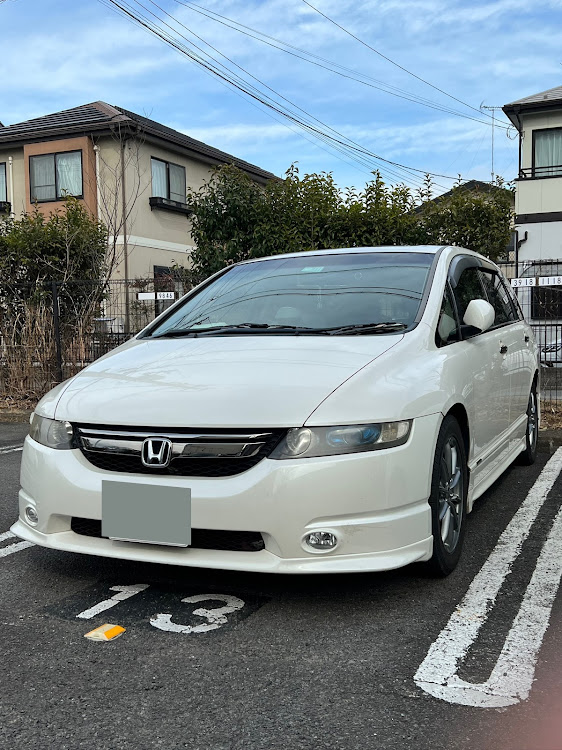 オデッセイのDo you have a HONDA?・低そうで低くない、いや、普通に低くない・HONDA The Power of Dreams・VFR400Rに関するカスタム事例の投稿画像9枚目