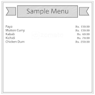 Subhani Malpoori Kova . menu 1