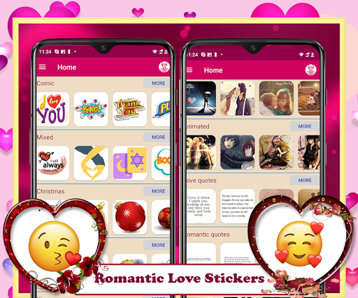 Romantic Love Stickers