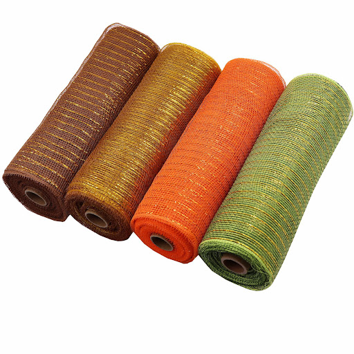 Title 3, Decorative Mesh Ribbon DIY Holiday Atmosphere C...