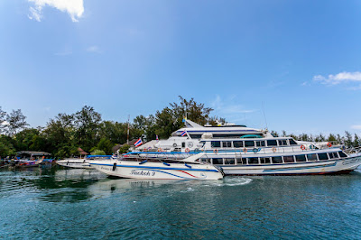 Arrival at Nopparat Thara Pier in Ao Nang