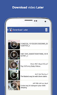 Video Downloader for Facebook Ekran görüntüsü