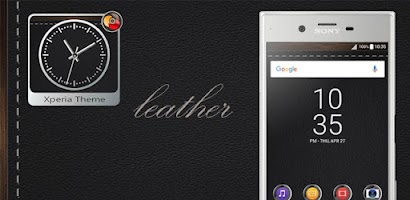 leather | Xperia™ Theme | Icon Screenshot