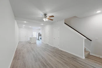 Go to Two Bed, 2.5 Bath Townhome Interior Floorplan page.