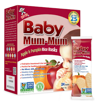 Galletas Baby Mum Mun Manzana x 50 gr  