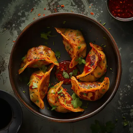 Veg Peri Peri Steamed Momos