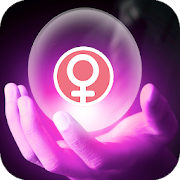 Women Crystal ball fortune teller - clairvoyance  Icon