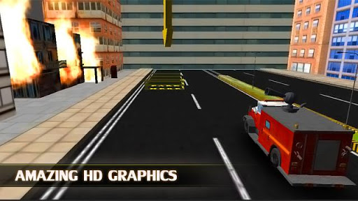 3D Fire Truck Simulator