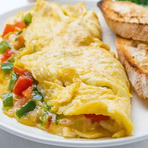 Exotic Loaded Cheese Omlette