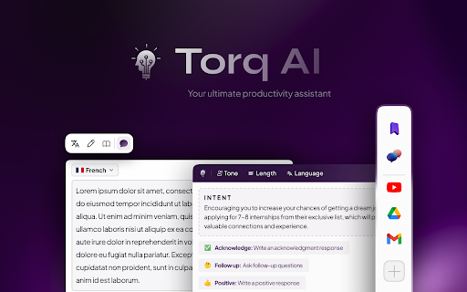 Torq AI: ChatGPT Powered AI Assistant