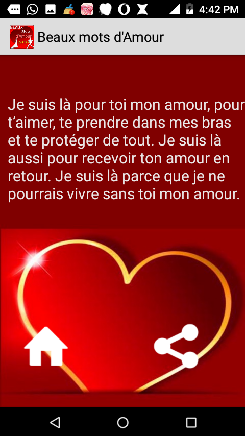 Beaux Mots D Amour 19 1 0 Apk Download Com Bassir Love Sms Amour Mots Beaux Apk Free